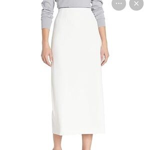 Kasper Women's Stretch Crepe column Pencil Skirt - cream